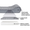 image:imageFurhaven Dog Bed Luxe Lounger Gray GiantXXXL WSame Size Waterproof Liner