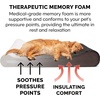 image:imageFurhaven Memory Foam Dog Bed for Large Dogs w Removable Washable Cover For Dogs Up to 75 lbs  Ultra Plush Faux Fur amp Suede Luxe Lounger Contour Mattress  Chocolate JumboXL
