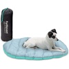 image:imageFurHaven Outdoor Travel Dog Bed for Large Dogs Lightweight Trail Pup Travel Pillow Mat with Stuff Sack Machine Washable amp Foldable Large AquaGranite GrayAquaGranite Gray