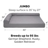 image:imageFurhaven Replacement Dog Bed Cover Pinsonic Quilted Paw L Shaped Chaise Machine Washable  Bluestone LargeQuilted Paw Titanium