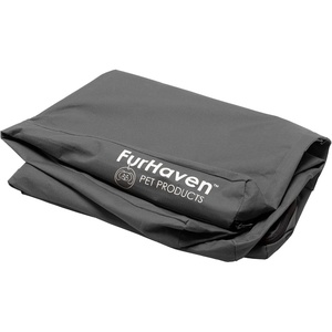 image:imageFurhaven Replacement Dog Bed Cover WaterResistant IndoorOutdoor Logo Print Oxford Polycanvas Mattress Washable  ChestnutXLarge Jumbo Pack of 5Stone Gray